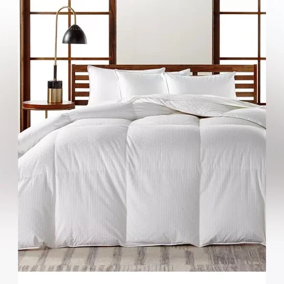HOTEL COLLECTION | King Down Comforter / West Elm Duvet Cover - Picture 1 of 3